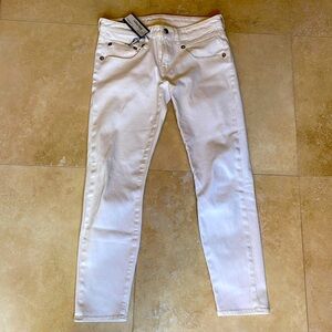 R13 Women’s Boy Skinny White Riot Jeans size 27 Made in Italy